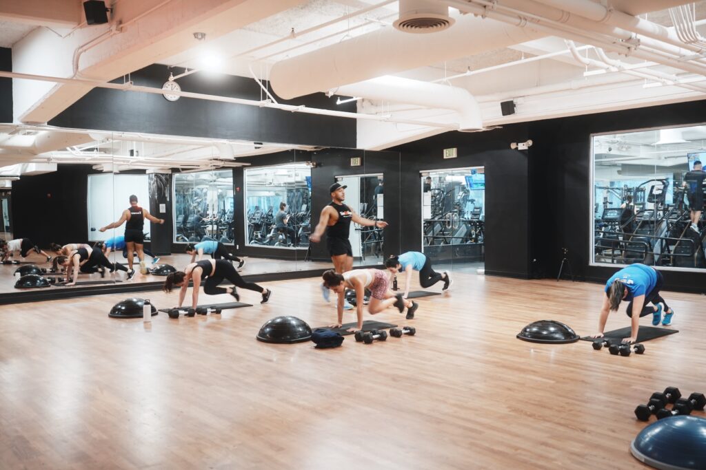 Group Fitness Class in San Francisco by Liana Vibes Film